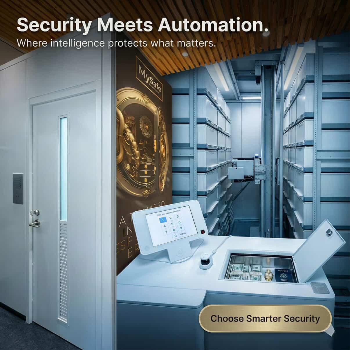 Mysafe Automated Safe Deposit Box Rental Services